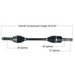 Load image into Gallery viewer, Tytaneum HEAVY DUTY CV AXLE REAR LEFT 813-0318 fits Polaris