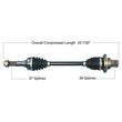 Load image into Gallery viewer, Tytaneum HEAVY DUTY CV AXLE REAR LEFT 813-0342 fits Yamaha