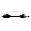 Load image into Gallery viewer, Tytaneum HEAVY DUTY CV AXLE REAR LEFT / RIGHT 813-0234 fits Arctic CAT - Main Product View
