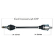 Load image into Gallery viewer, Tytaneum HEAVY DUTY CV AXLE REAR LEFT / RIGHT 813-0245 fits Can-Am