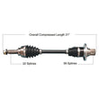 Load image into Gallery viewer, Tytaneum HEAVY DUTY CV AXLE REAR LEFT / RIGHT 813-0329 fits Suzuki