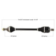 Load image into Gallery viewer, Tytaneum HEAVY DUTY CV AXLE REAR LEFT / RIGHT HON-6048HD fits Honda