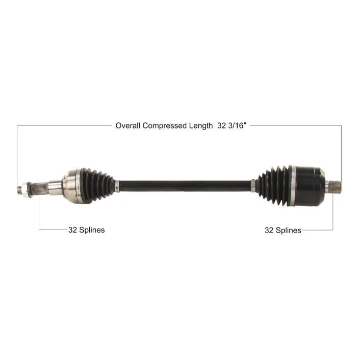 Tytaneum HEAVY DUTY CV AXLE REAR LEFT / RIGHT KAW-6023HD fits Kawasaki