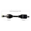 Load image into Gallery viewer, Tytaneum HEAVY DUTY CV AXLE REAR RIGHT 813-0261 fits Can-Am