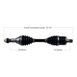 Load image into Gallery viewer, Tytaneum HEAVY DUTY CV AXLE REAR RIGHT 813-0263 fits Can-Am
