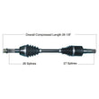 Load image into Gallery viewer, Tytaneum HEAVY DUTY CV AXLE REAR RIGHT 813-0294 fits Polaris