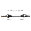 Load image into Gallery viewer, Tytaneum HEAVY DUTY CV AXLE REAR RIGHT 813-0308 fits Polaris