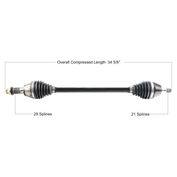 Tytaneum HEAVY DUTY REPLACEMENT CV AXLE FRONT LEFT CAN-6064HD fits Can-Am