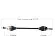 Load image into Gallery viewer, Tytaneum HEAVY DUTY REPLACEMENT CV AXLE FRONT LEFT CAN-6065HD fits Can-Am