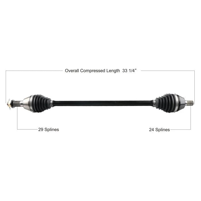Tytaneum HEAVY DUTY REPLACEMENT CV AXLE FRONT LEFT/RIGHT CAN-6062HD fits Can-Am