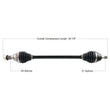 Load image into Gallery viewer, Tytaneum HEAVY DUTY REPLACEMENT CV AXLE FRONT RIGHT CAN-6063HD fits Can-Am