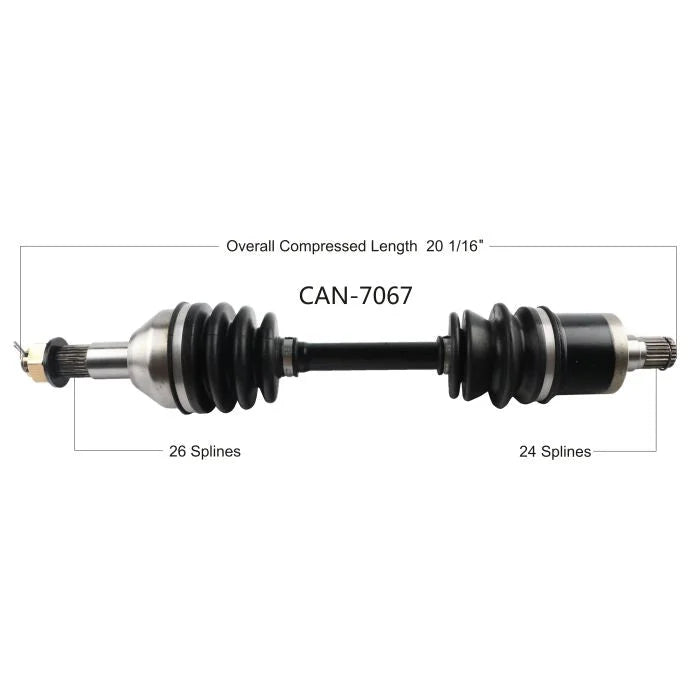 Tytaneum OE REPLACEMENT CV AXLE CAN-7067 fits Can-Am