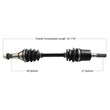 Load image into Gallery viewer, Tytaneum OE REPLACEMENT CV AXLE CAN-7071 fits Can-Am