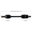 Load image into Gallery viewer, Tytaneum OE REPLACEMENT CV AXLE HON-7044 fits Honda