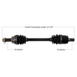 Load image into Gallery viewer, Tytaneum OE REPLACEMENT CV AXLE HON-7046 fits Honda