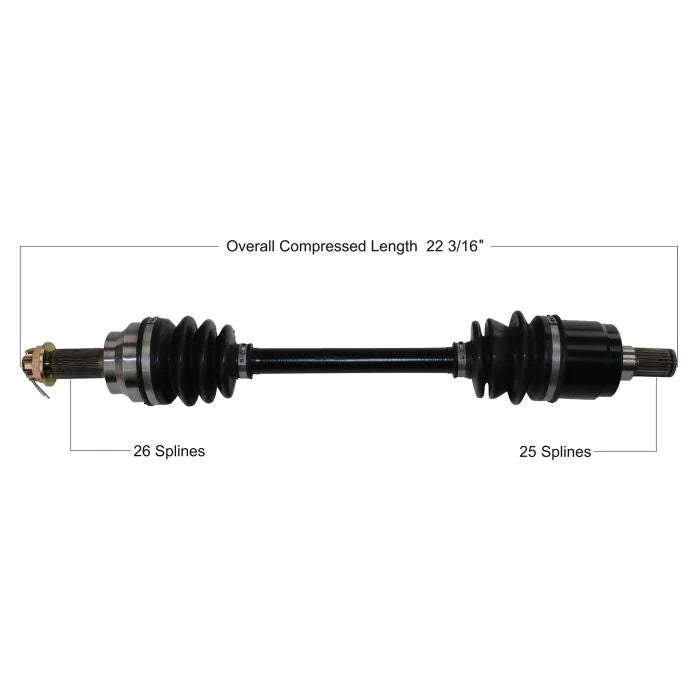 Tytaneum OE REPLACEMENT CV AXLE HON-7046 fits Honda