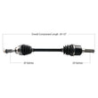 Load image into Gallery viewer, Tytaneum OE REPLACEMENT CV AXLE KAW-7017 fits Kawasaki