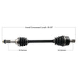 Load image into Gallery viewer, Tytaneum OE REPLACEMENT CV AXLE KAW-7018 fits Kawasaki
