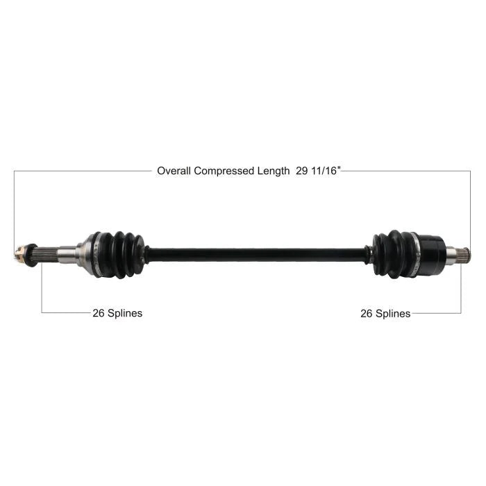 Tytaneum OE REPLACEMENT CV AXLE KAW-7019 fits Kawasaki