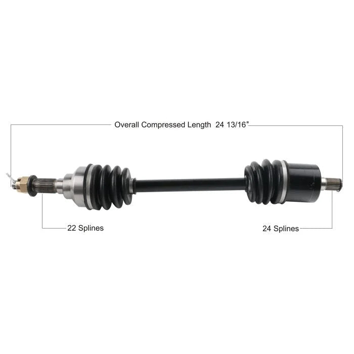 Tytaneum OE REPLACEMENT CV AXLE KUB-7007 fits Kubota