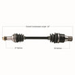 Load image into Gallery viewer, Tytaneum OE REPLACEMENT CV AXLE KYM-7007 fits Kymco
