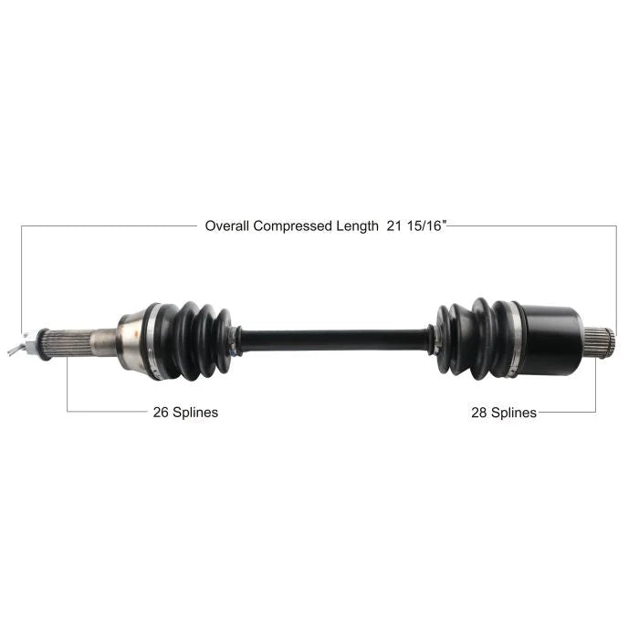 Tytaneum OE Replacement CV Axle POL-7067 fits Polaris