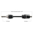Load image into Gallery viewer, Tytaneum OE Replacement CV Axle POL-7068 fits Polaris