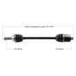 Load image into Gallery viewer, Tytaneum OE Replacement CV Axle POL-7071 fits Polaris