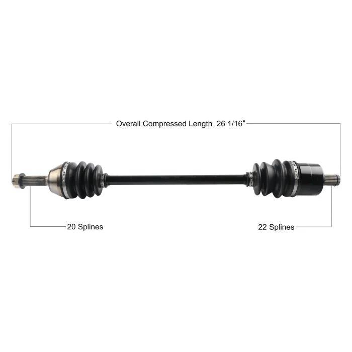Tytaneum OE Replacement CV Axle POL-7073 fits Polaris