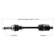 Load image into Gallery viewer, Tytaneum OE Replacement CV Axle POL-7074 fits Polaris