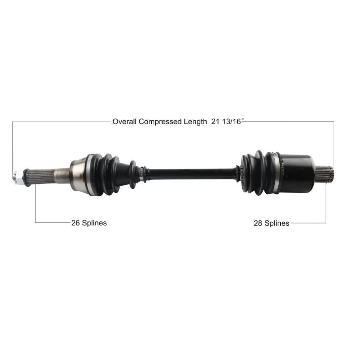 Tytaneum OE Replacement CV Axle POL-7074 fits Polaris