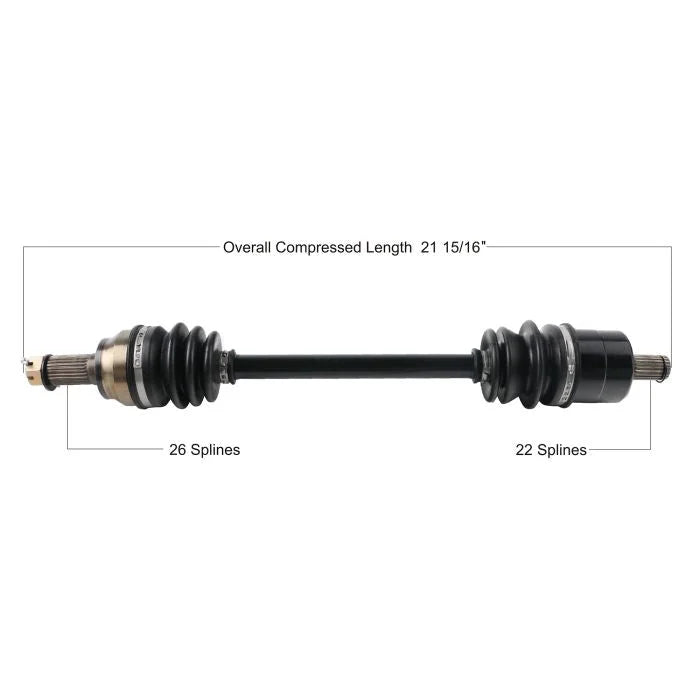Tytaneum OE Replacement CV Axle POL-7077 fits Polaris