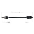 Load image into Gallery viewer, Tytaneum OE Replacement CV Axle POL-7078 fits Polaris