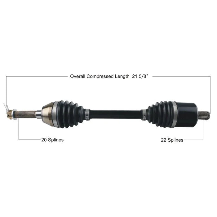 Tytaneum TYTANEUM HEAVY DUTY CV AXLE POL-6068HD fits Polaris
