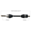 Load image into Gallery viewer, Tytaneum TYTANEUM HEAVY DUTY CV AXLE POL-6069HD fits Polaris