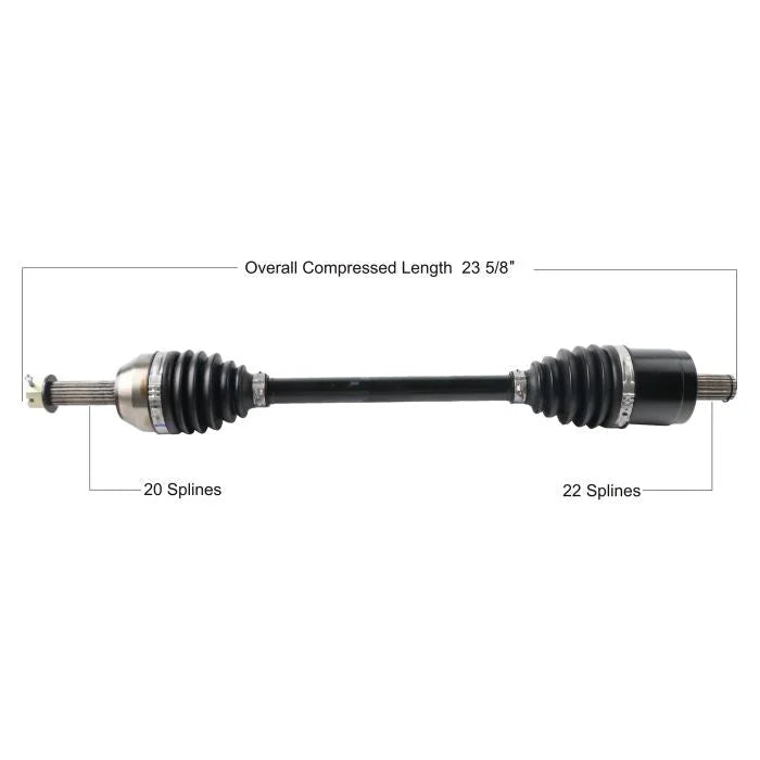 Tytaneum TYTANEUM HEAVY DUTY CV AXLE POL-6070HD fits Polaris