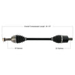 Load image into Gallery viewer, Tytaneum TYTANEUM HEAVY DUTY CV AXLE POL-6072HD fits Polaris