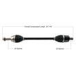 Load image into Gallery viewer, Tytaneum TYTANEUM HEAVY DUTY CV AXLE POL-6073HD fits Polaris