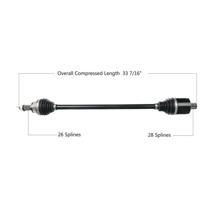Tytaneum TYTANEUM HEAVY DUTY CV AXLE POL-6078HD fits Polaris