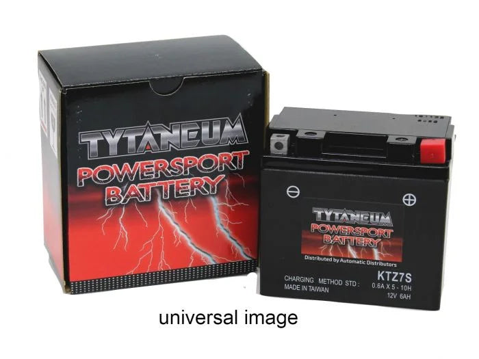 Tytaneum TYTANEUM M.F. BATTERY YTZ10S,F/A,MAINT FREE ACID ALREADY ADDED KTZ10S
