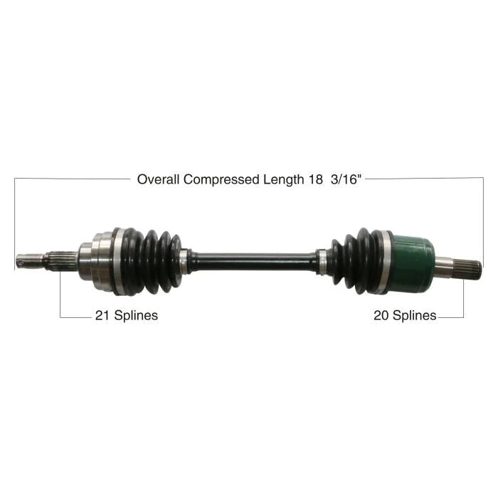 Tytaneum TYTANEUM OE REPLACEMENT CV AXLE 813-0068 fits Honda