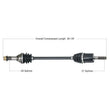 Load image into Gallery viewer, Tytaneum TYTANEUM OE REPLACEMENT CV AXLE 813-0354