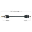 Load image into Gallery viewer, Tytaneum TYTANEUM OE REPLACEMENT CV AXLE 813-0365
