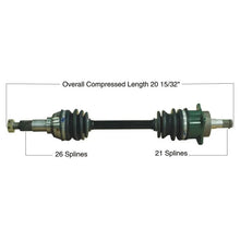 Load image into Gallery viewer, Tytaneum TYTANEUM OE REPLACEMENT CV AXLE FRONT 813-0025 fits Can-Am