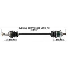 Load image into Gallery viewer, Tytaneum TYTANEUM OE REPLACEMENT CV AXLE FRONT LEFT / REAR LEFT 813-0012 fits Arctic CAT