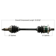 Load image into Gallery viewer, Tytaneum TYTANEUM OE REPLACEMENT CV AXLE FRONT LEFT / RIGHT 813-0007 fits Arctic CAT