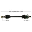 Load image into Gallery viewer, Tytaneum TYTANEUM OE REPLACEMENT CV AXLE FRONT LEFT / RIGHT 813-0008 fits Arctic CAT