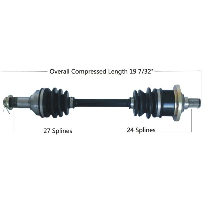 Tytaneum TYTANEUM OE REPLACEMENT CV AXLE FRONT LEFT / RIGHT 813-0022 fits Arctic CAT