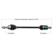 Load image into Gallery viewer, Tytaneum TYTANEUM OE REPLACEMENT CV AXLE FRONT LEFT / RIGHT 813-0102 fits John Deere