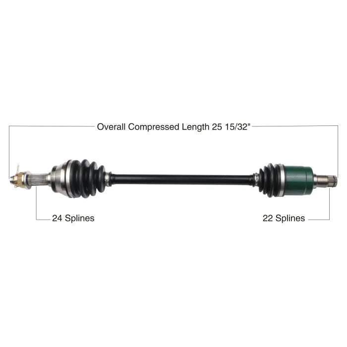 Tytaneum TYTANEUM OE REPLACEMENT CV AXLE FRONT LEFT / RIGHT 813-0102 fits John Deere